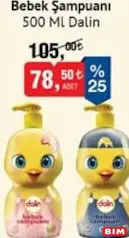 DALİN BEBEK ŞAMPUANI 500 ML